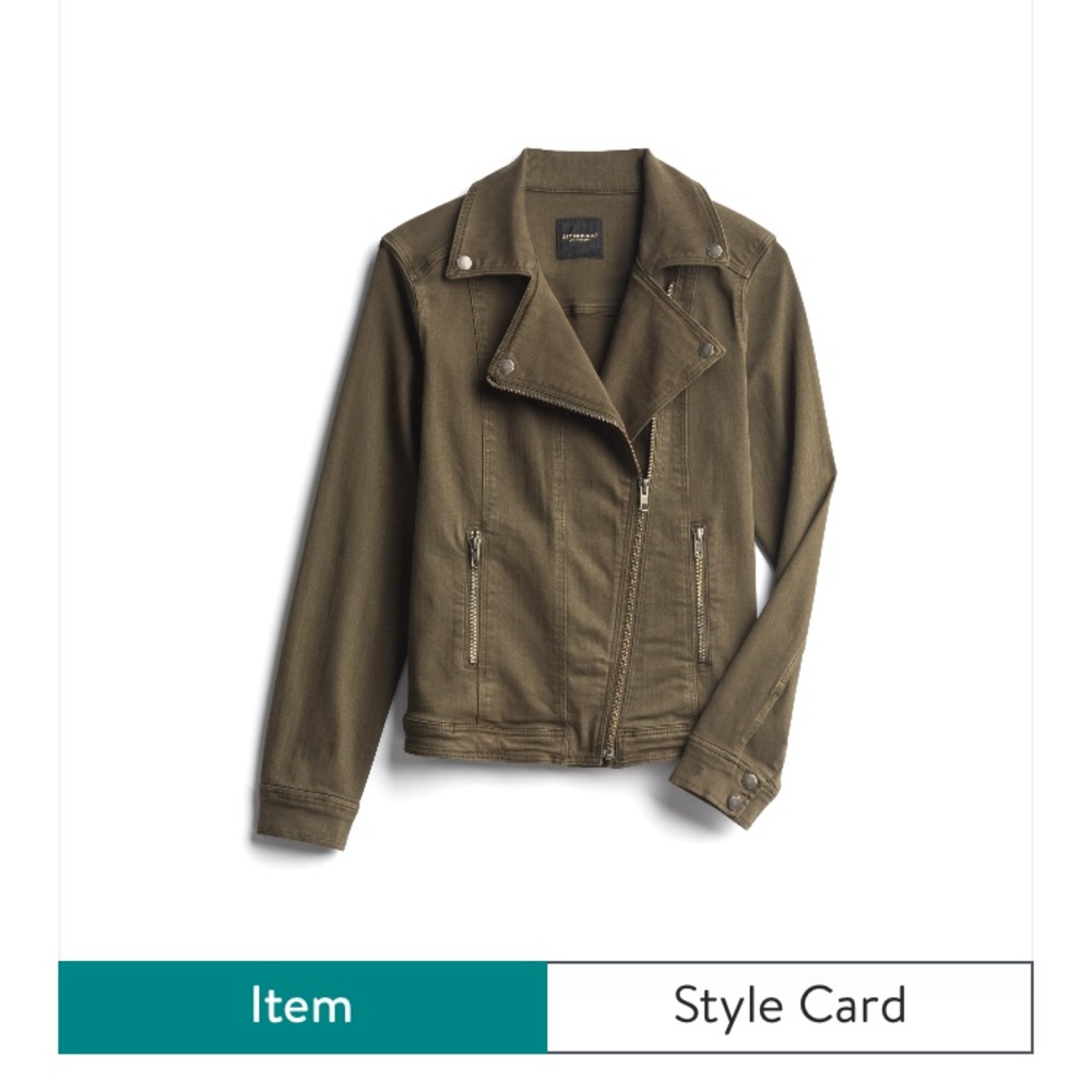 Liverpool Bradford denim Moto jacket